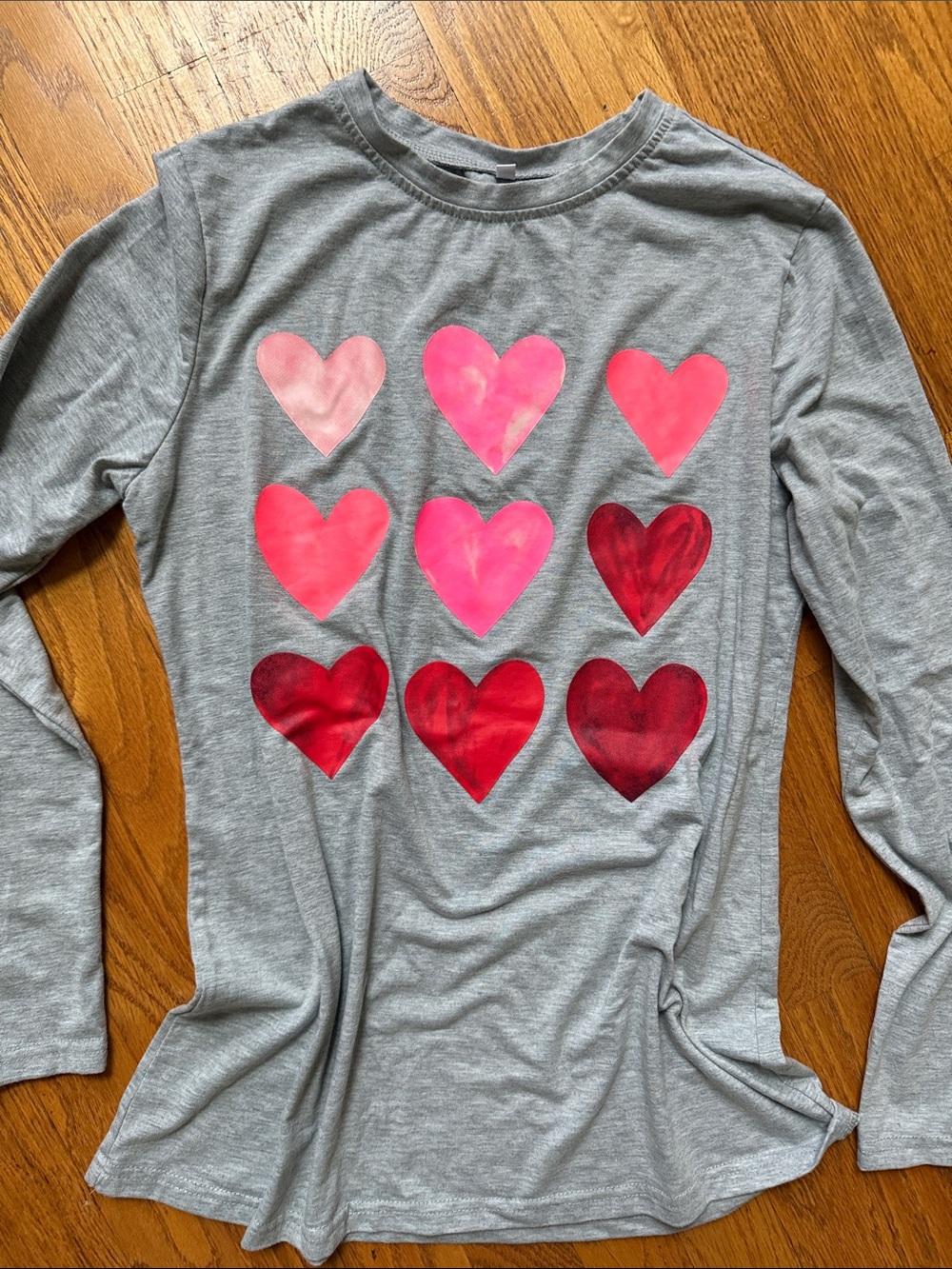 Lots of Hearts Long Sleeve Tee